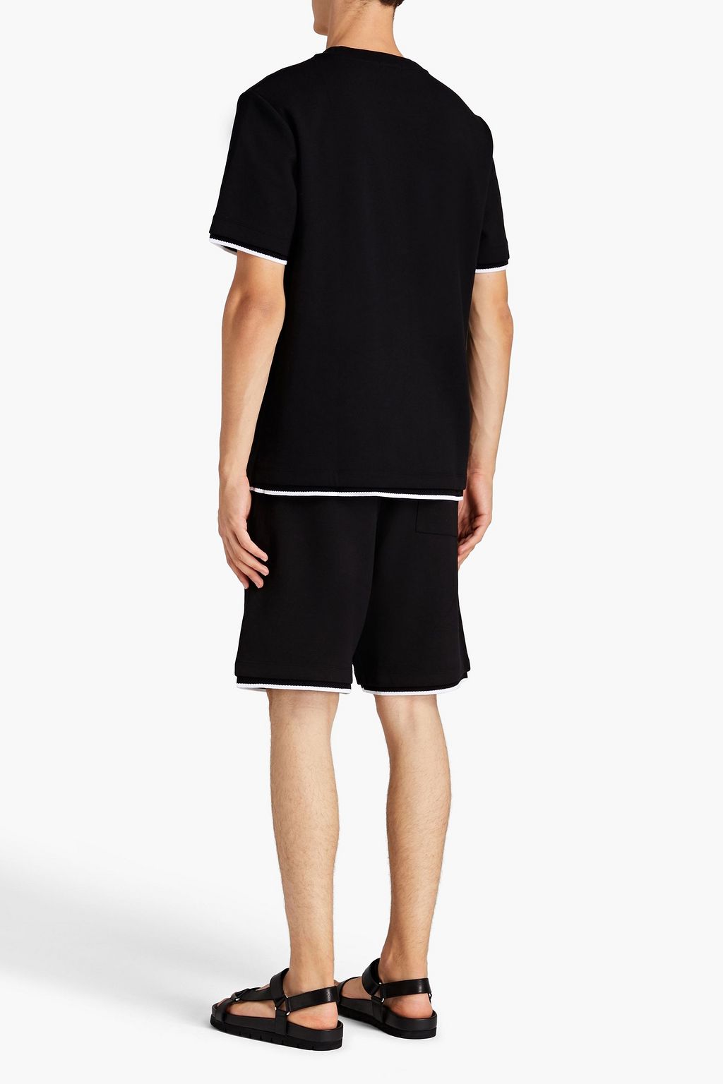 THEORY Racer jersey shorts