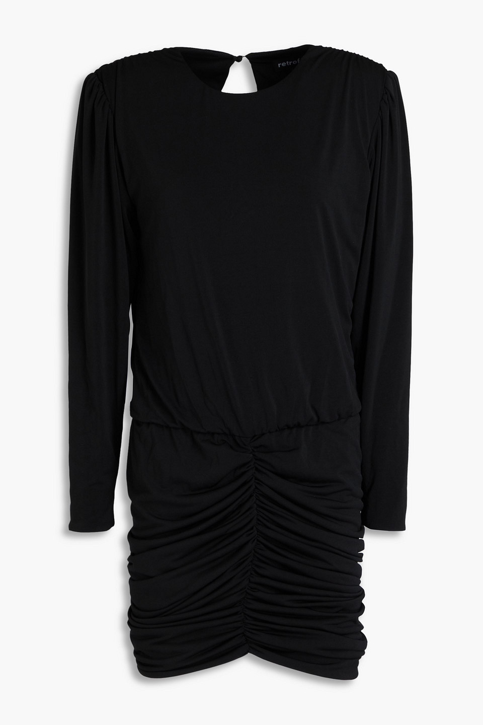 flynn ruched sleeve dress Superdown Flynn Ruched Sleeve Dress Women's