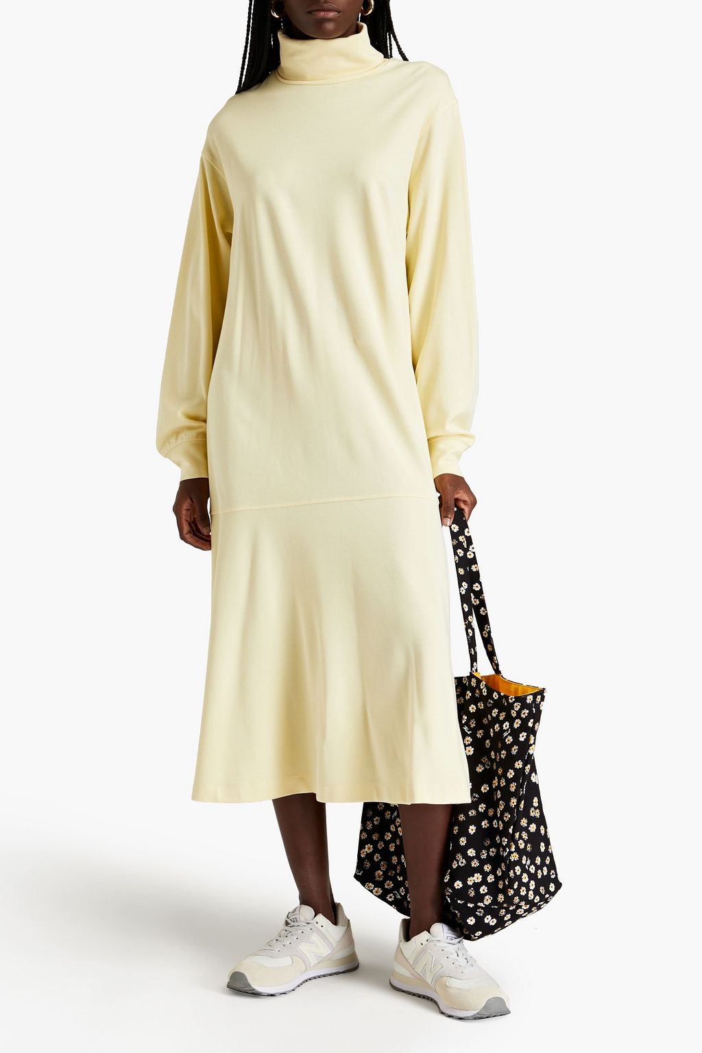 SAMSØE Φ SAMSØE Piper stretch-jersey turtleneck midi dress