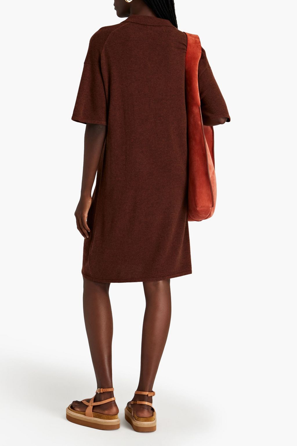 SAMSØE Φ SAMSØE Amaris mélange wool mini dress