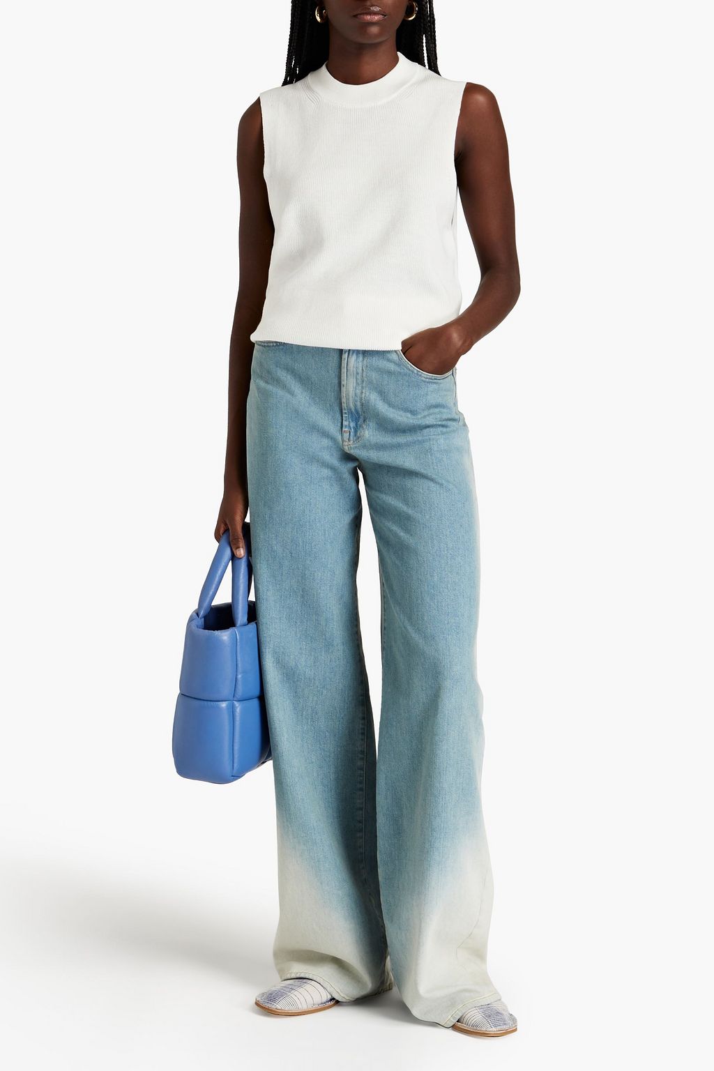 SAMSØE Φ SAMSØE Sandie ribbed organic cotton top