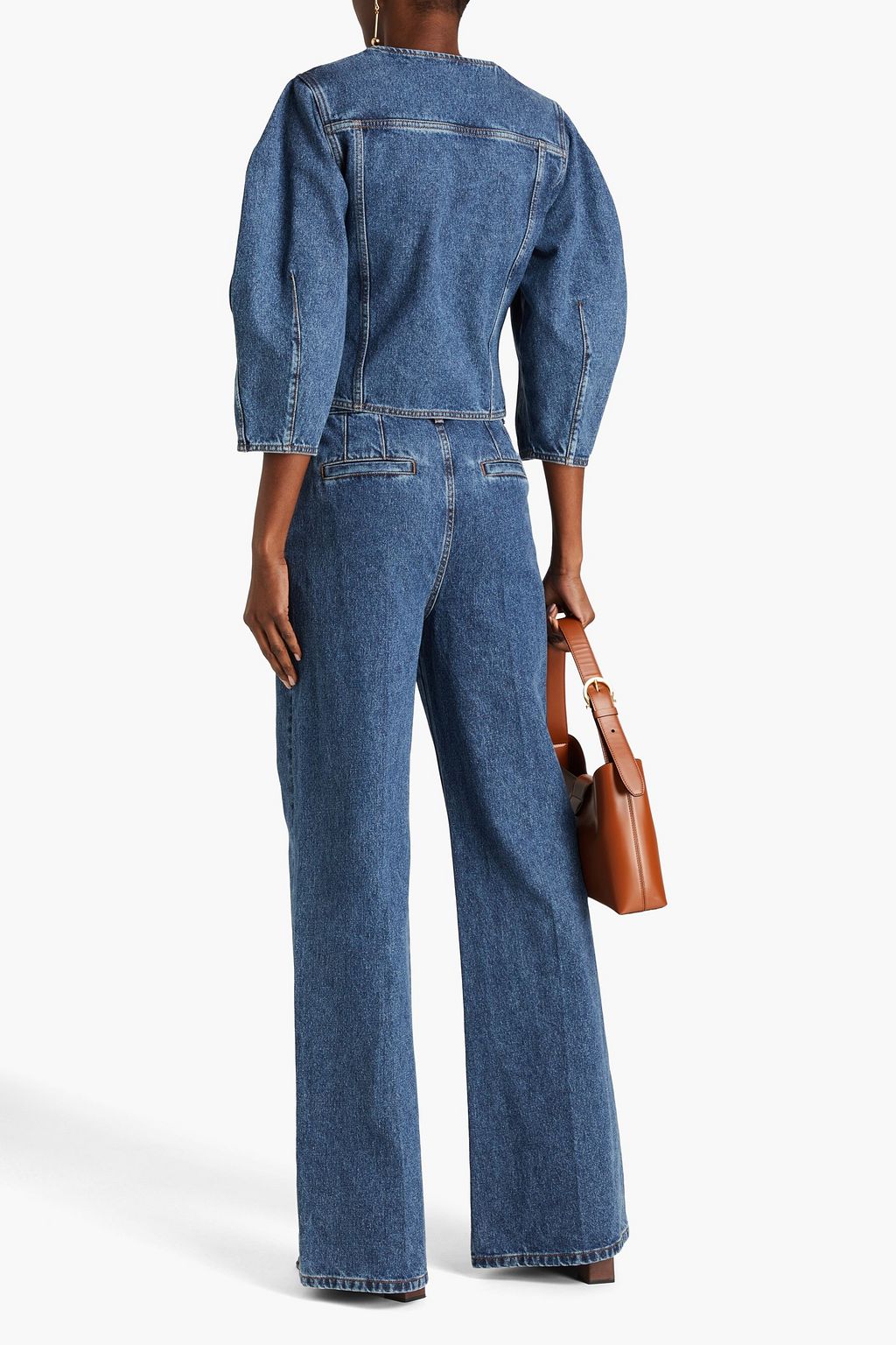 CHLOÉ High-rise wide-leg jeans