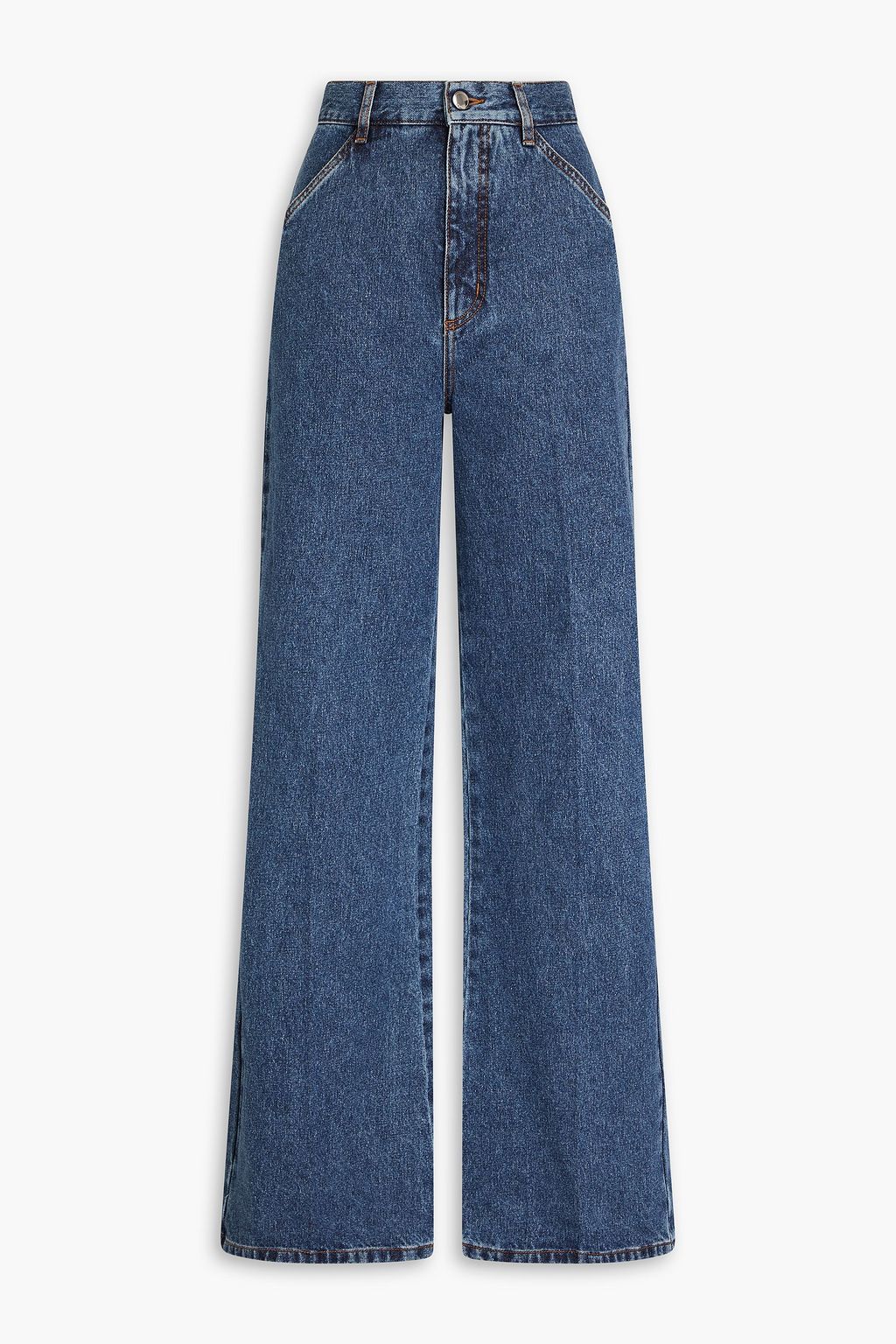 CHLOÉ High-rise wide-leg jeans | THE OUTNET