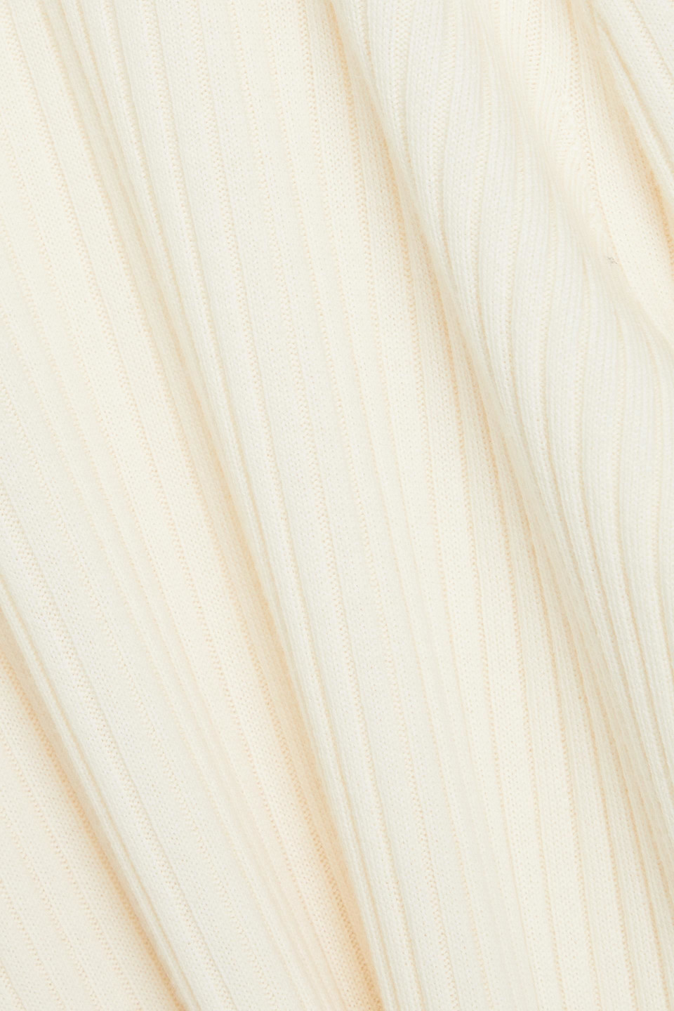 Chloé Ribbed Wool And Cashmere-blend Turtleneck Sweater In Ivory
