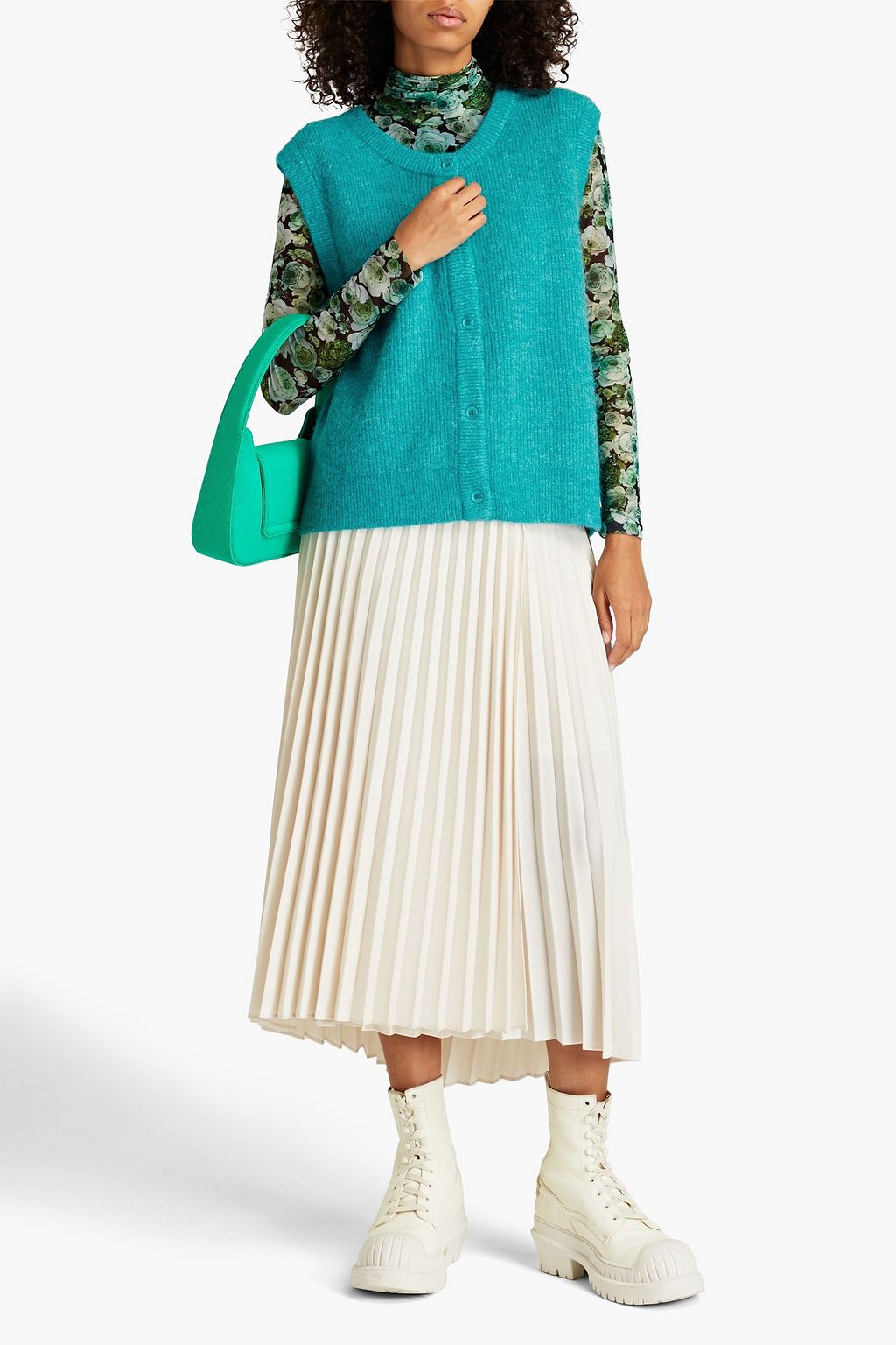 SAMSØE Φ SAMSØE Nor mélange brushed knitted vest