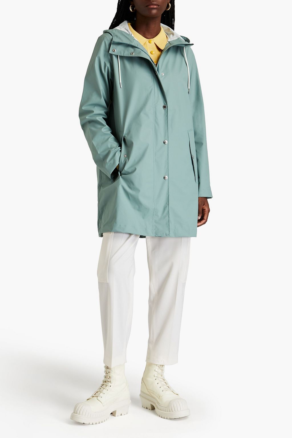 SAMSØE Φ SAMSØE Shell hooded raincoat