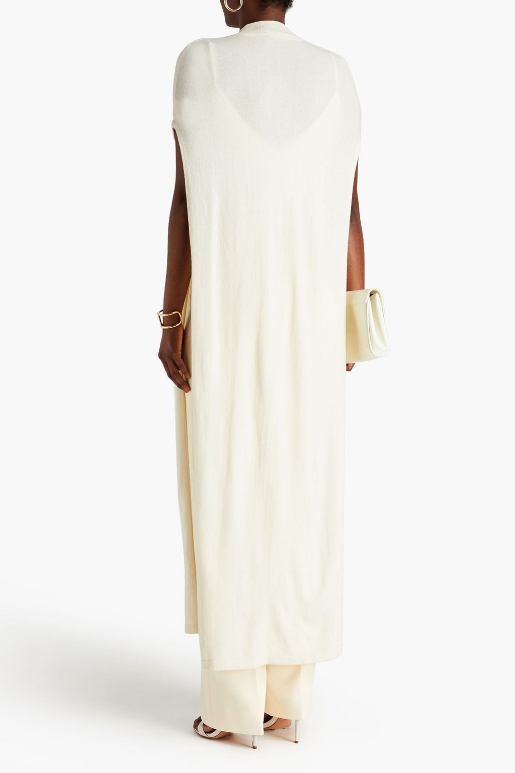 SAFIYAA Fenella belted cashmere cape