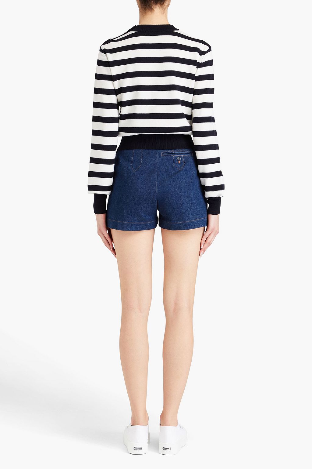 ALAÏA Striped wool sweater