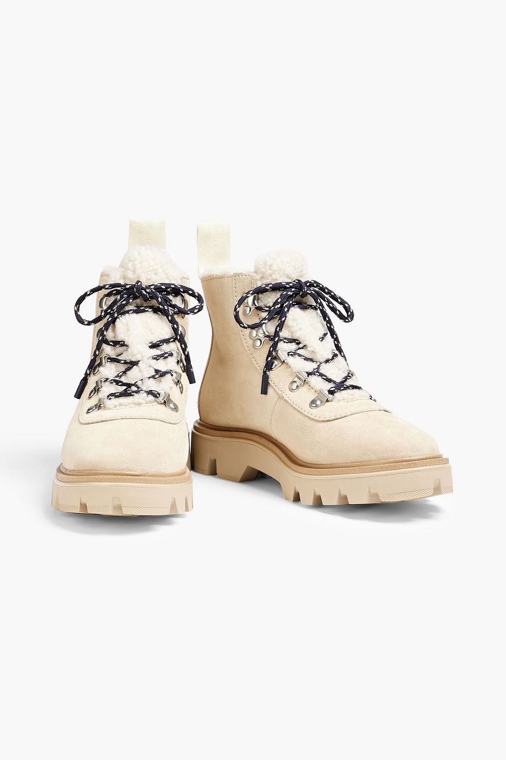RAG & BONE Quest shearling-lined suede ankle boots