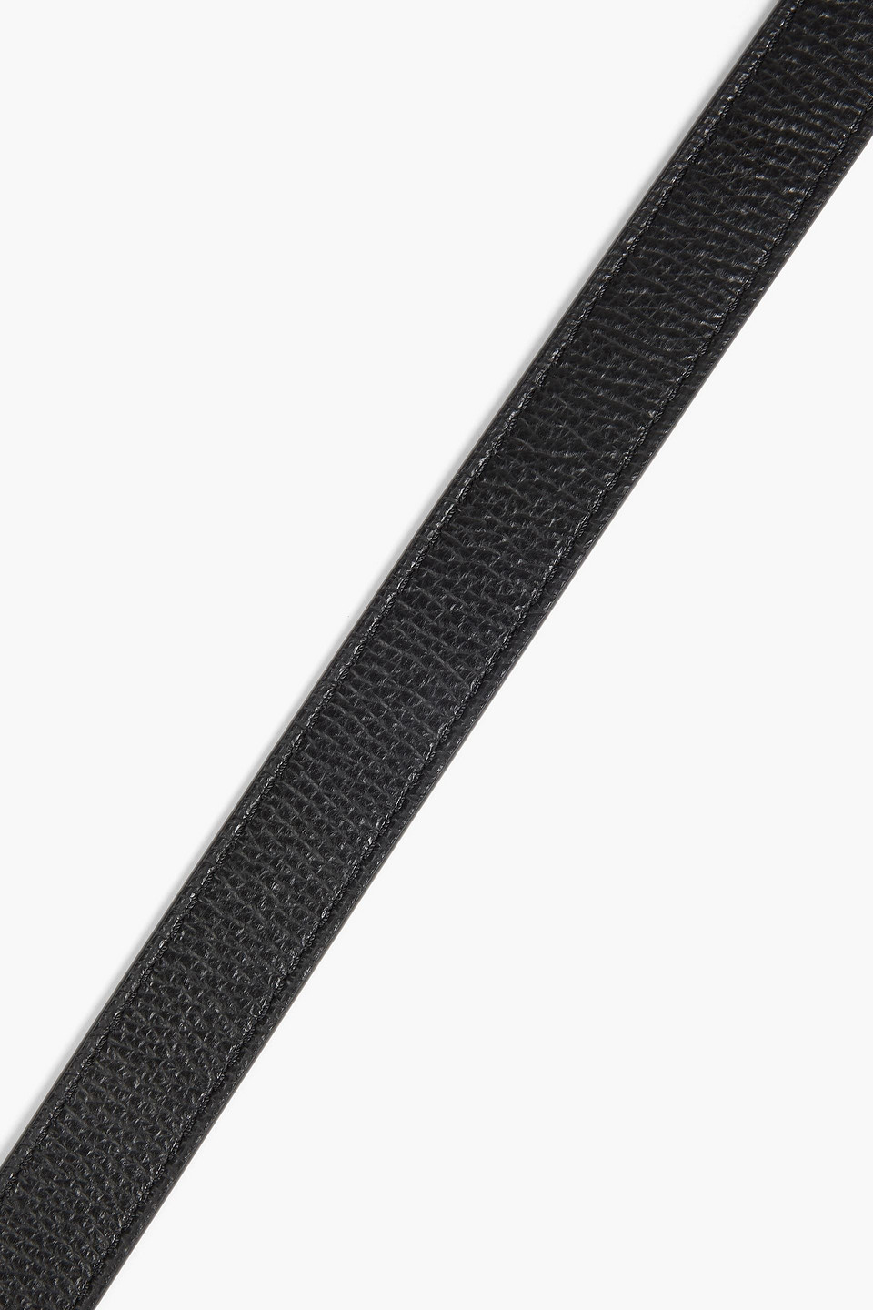  Dunhill - Gürtel Aus Narbenleder - Schwarz - 95 Cm 