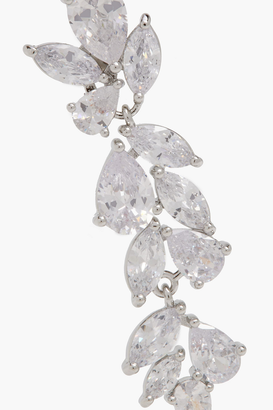 Shop Shashi Silver-plated Crystal Earrings