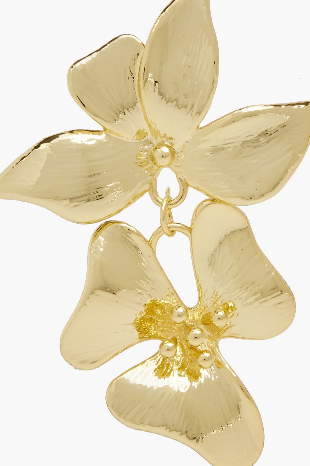 SHASHI 14-karat gold-plated earrings
