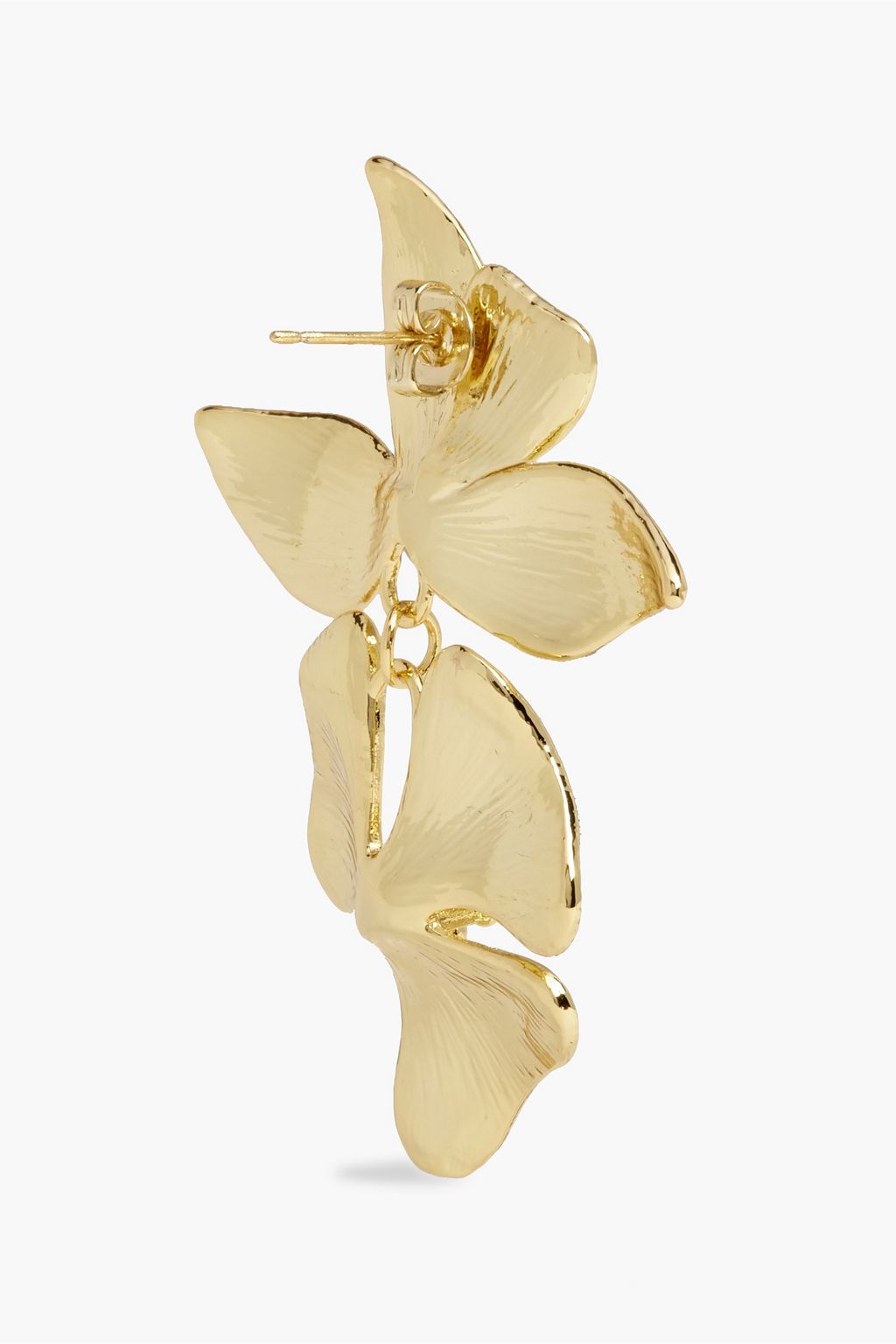 SHASHI 14-karat gold-plated earrings