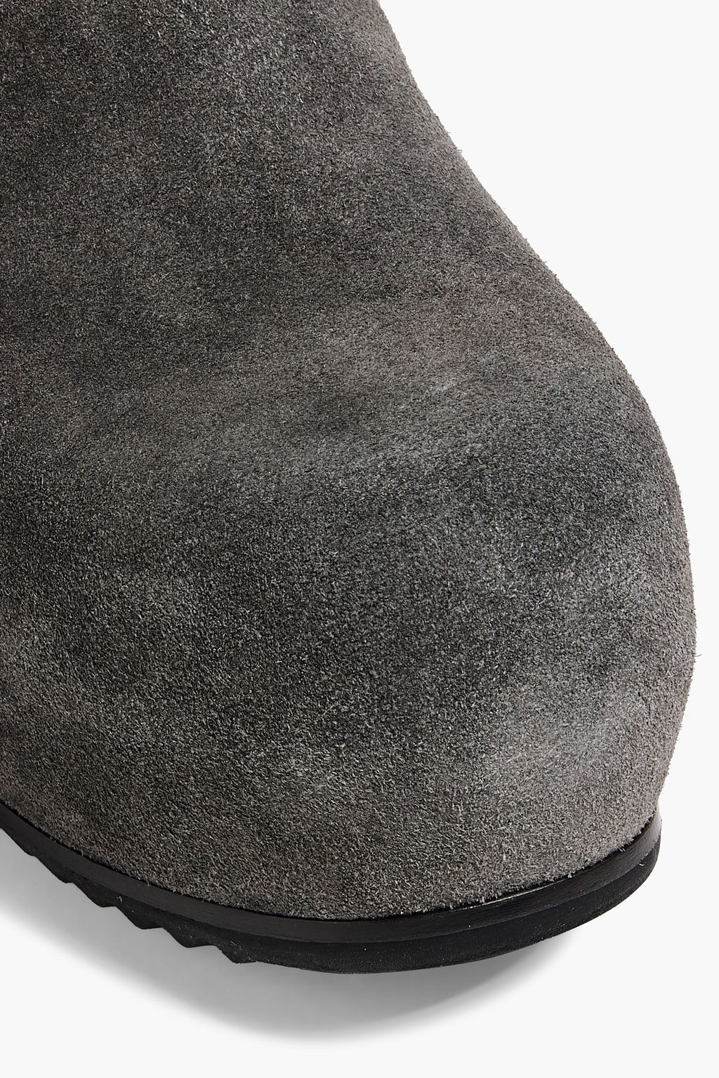RICK OWENS Shearling ankle boots