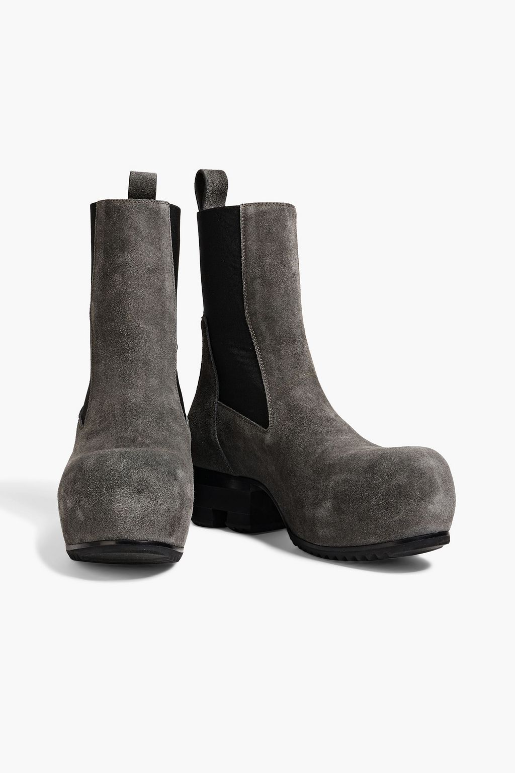 RICK OWENS Shearling ankle boots