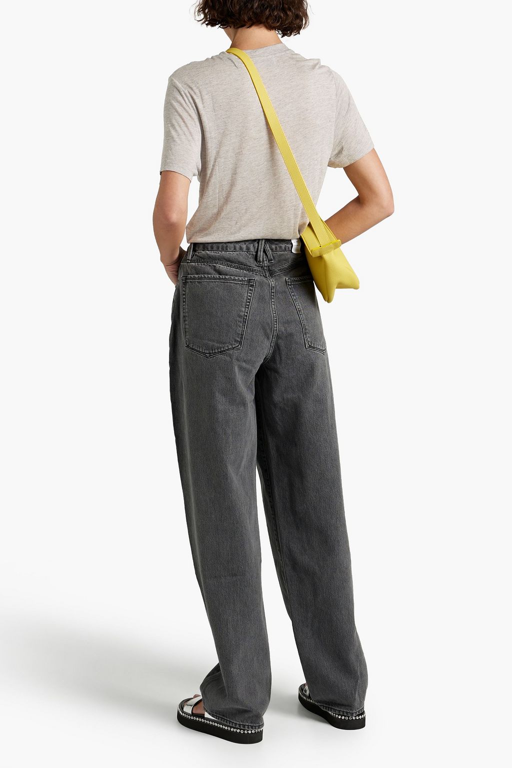IRO Rashel mélange modal and cashmere-blend T-shirt