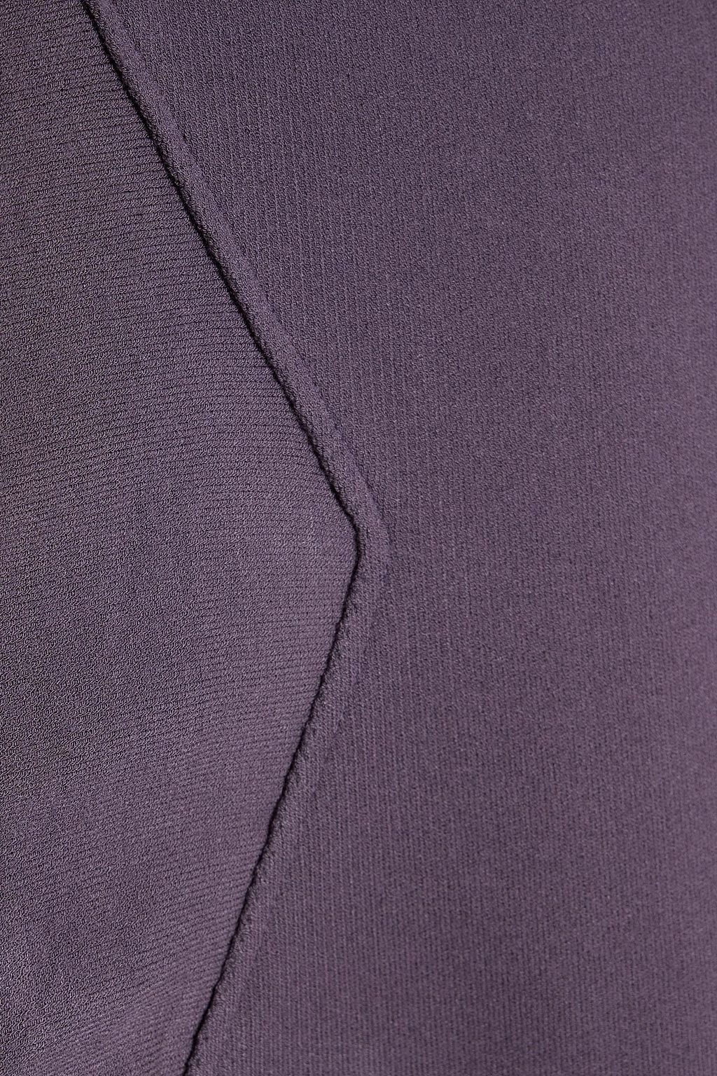 RICK OWENS Draped stretch-knit top