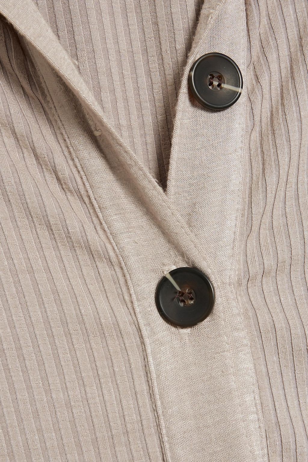 ENZA COSTA Ribbed jersey cardigan