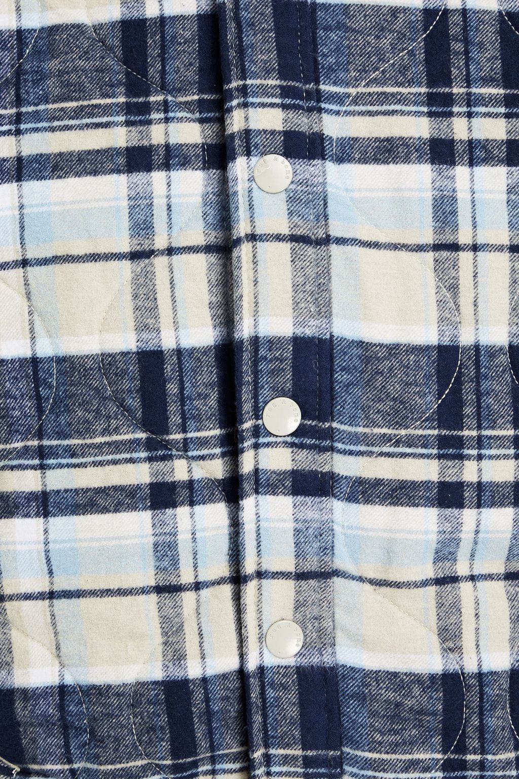 RAG & BONE قميص خارجي مبطّن من الفلانيل والقطن وبنقشة مربعات