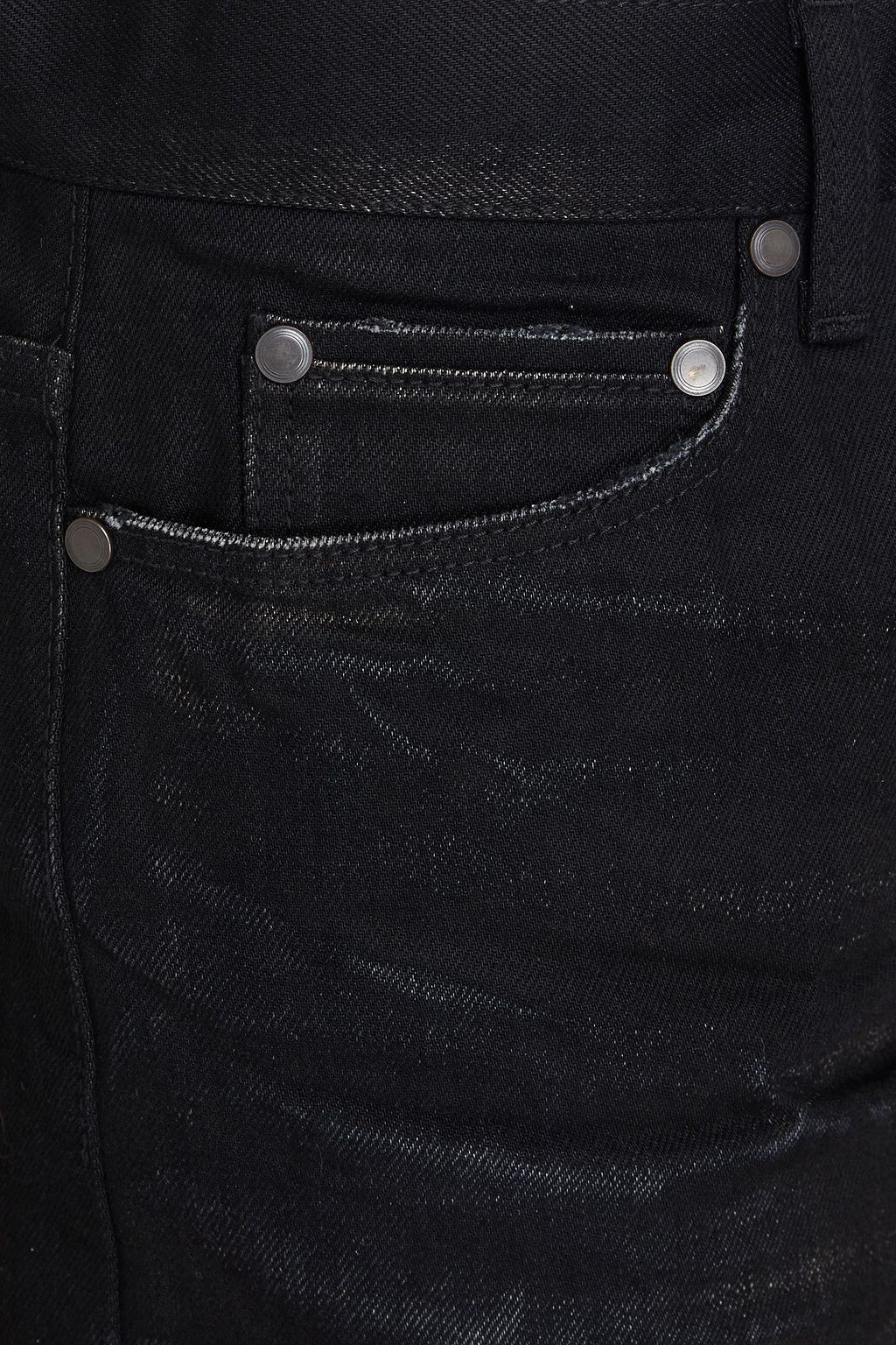 JOHN ELLIOTT جينز من الدنيم بتصميم خطوط باهتة