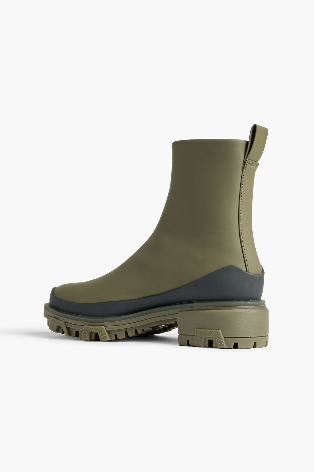 RAG & BONE Shiloh rubber-trimmed neoprene rainboots