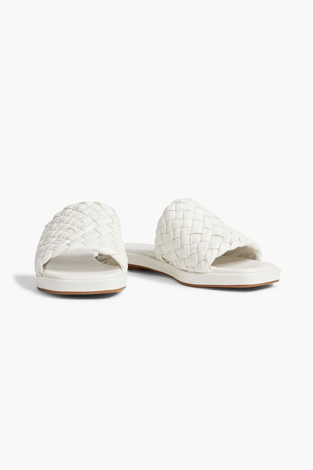 vince rumi woven slide sandals