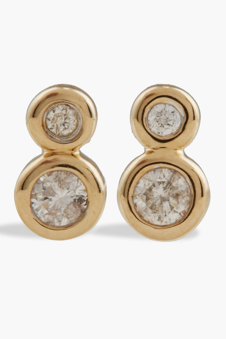 Adina Reyter 14-karat Gold Diamond Earrings
