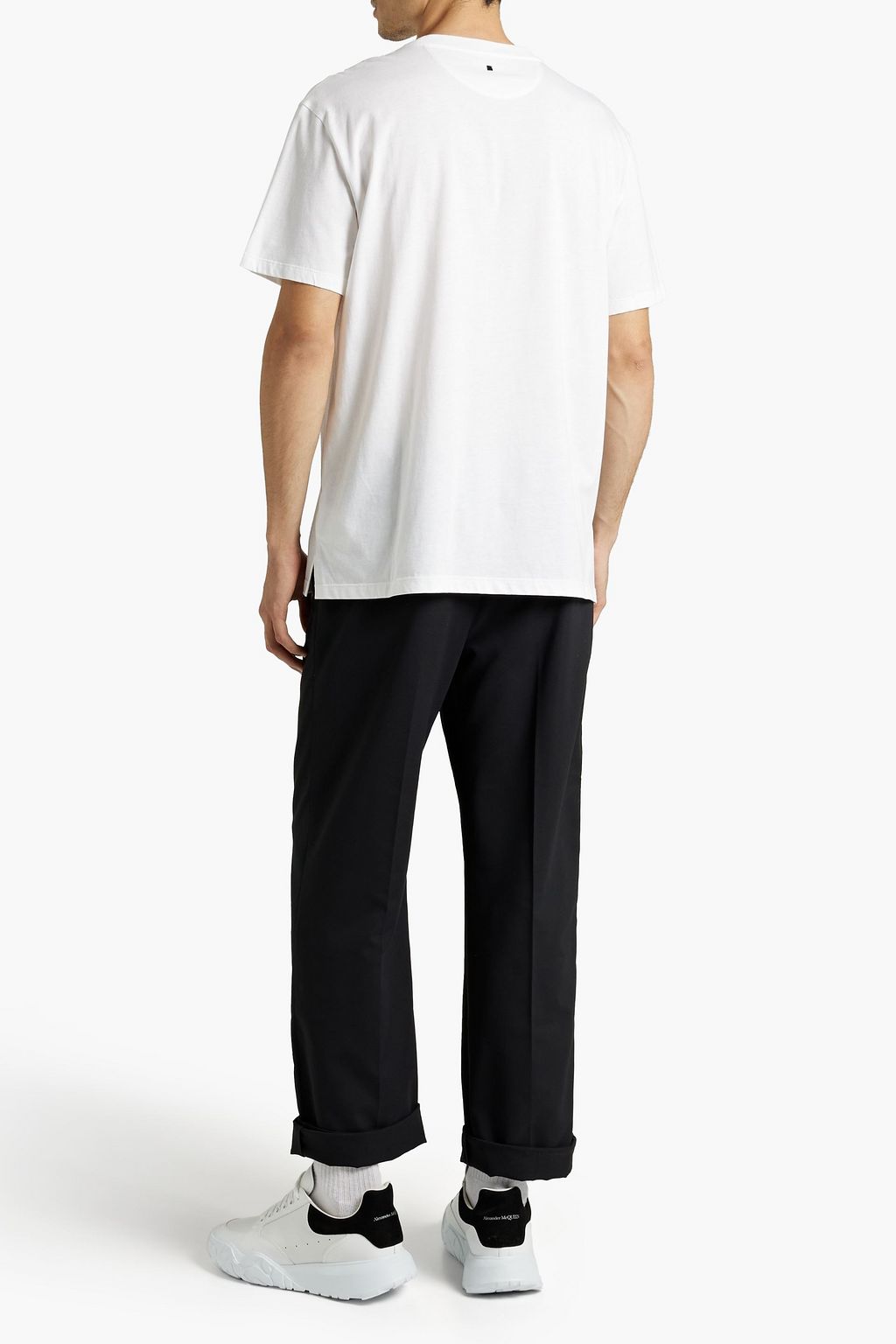 VALENTINO GARAVANI T-Shirt aus Baumwoll-Jersey mit Applikationen