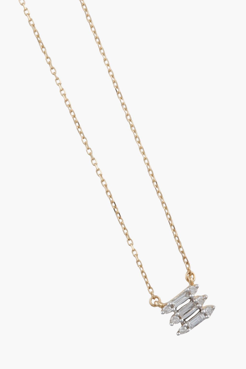 ADINA REYTER 14karat gold diamond necklace THE