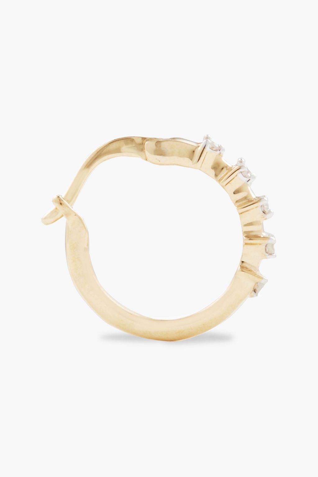 ADINA REYTER 14-karat gold diamond earrings