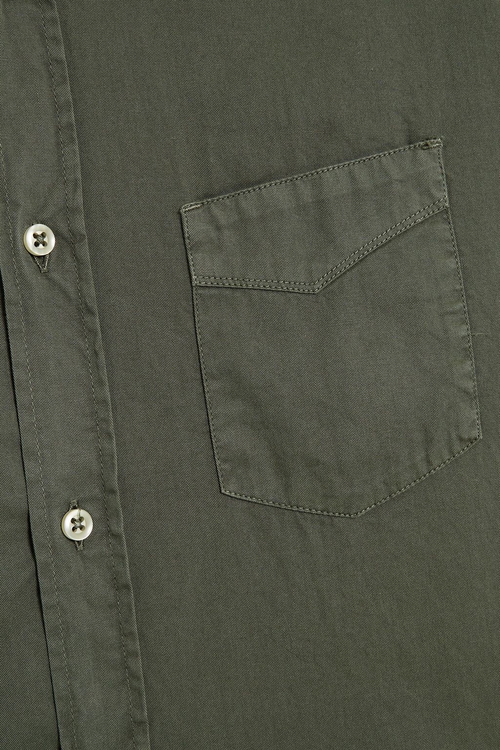 OFFICINE GÉNÉRALE Cotton-twill shirt