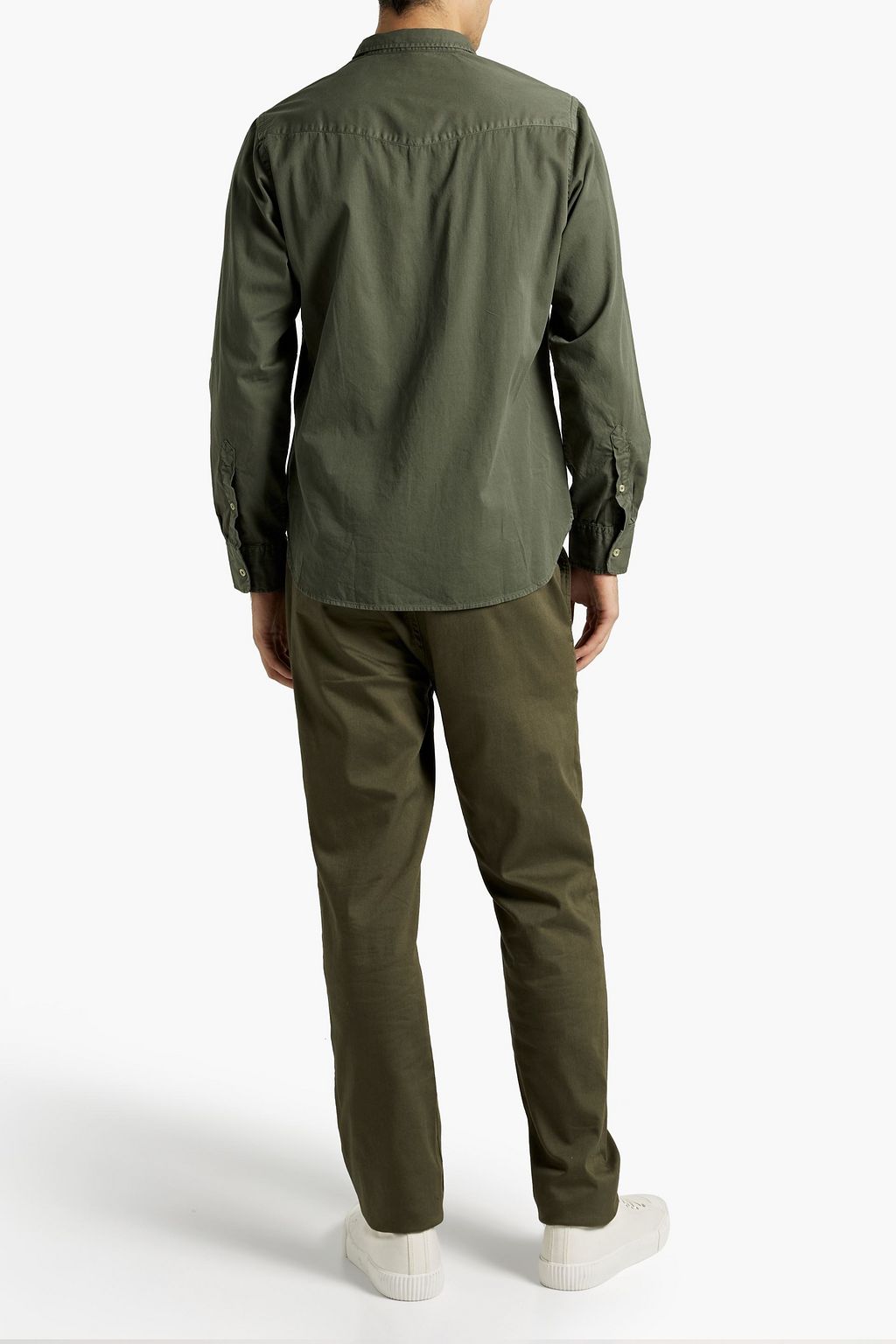 OFFICINE GÉNÉRALE Cotton-twill shirt