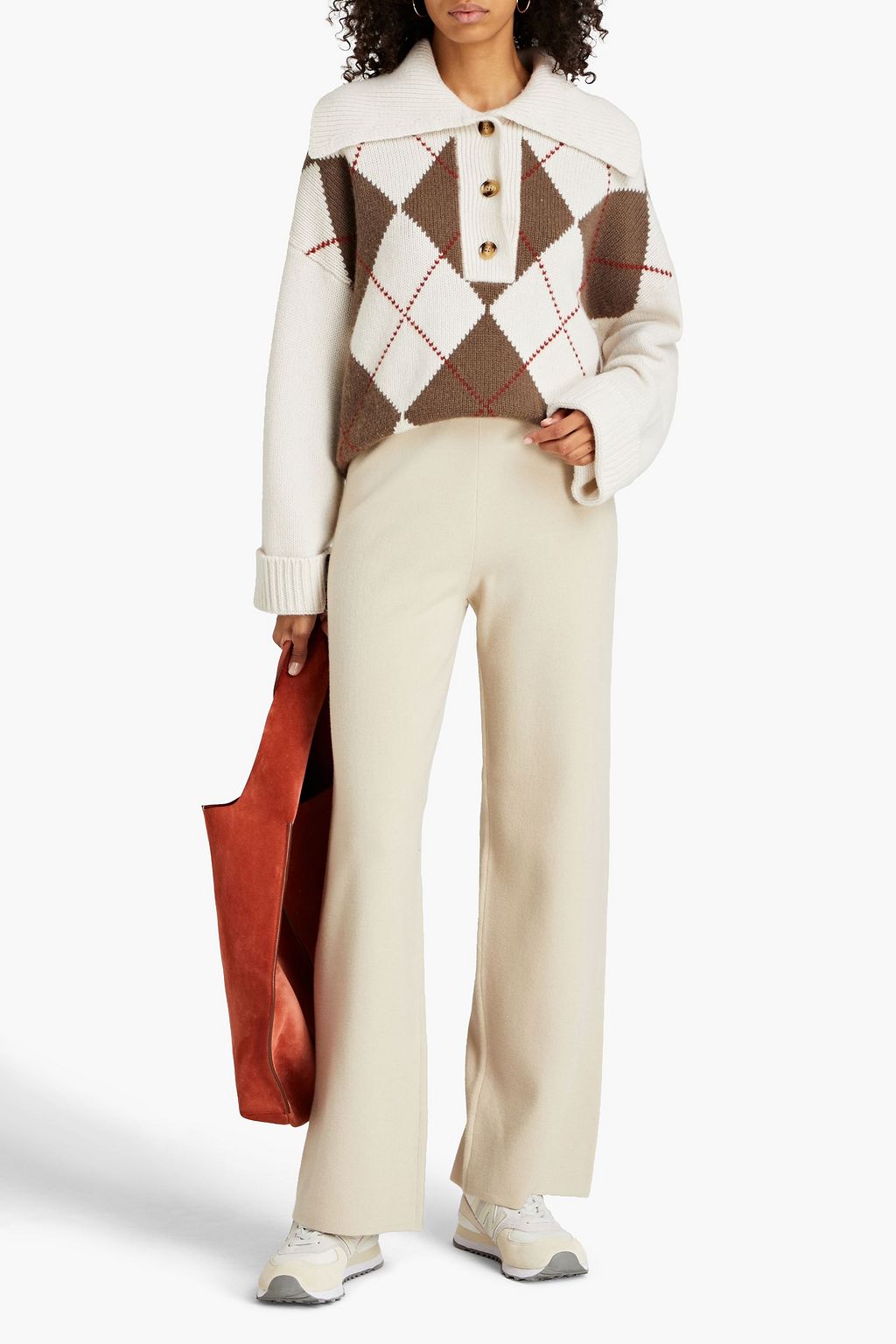 SAMSØE Φ SAMSØE Nika knitted wide-leg pants