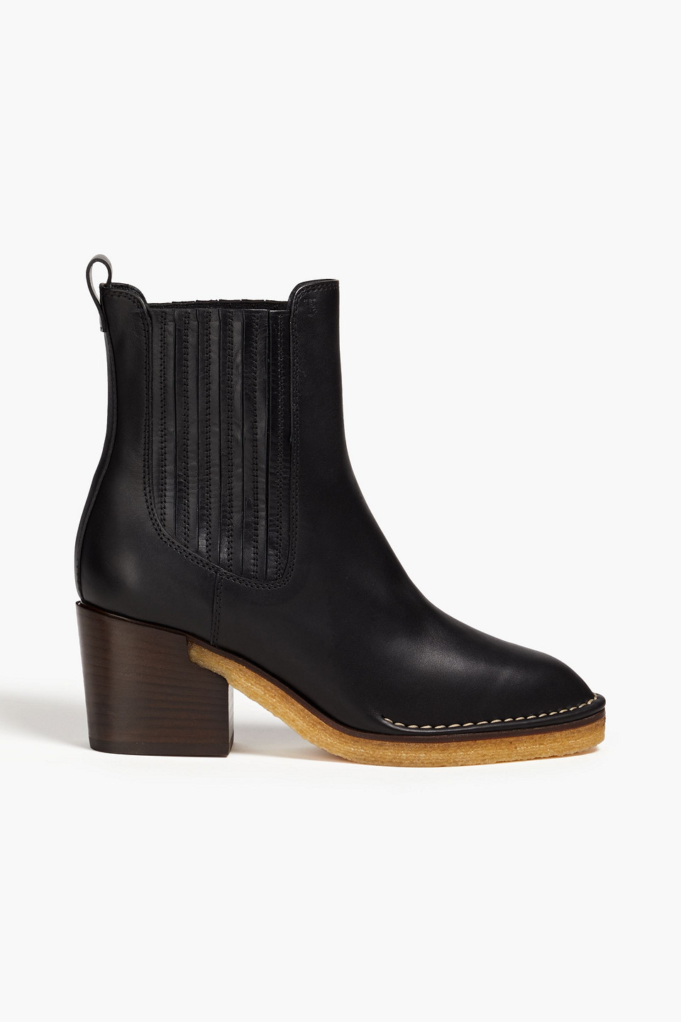 Tod's Ankle Boots Leather In Black