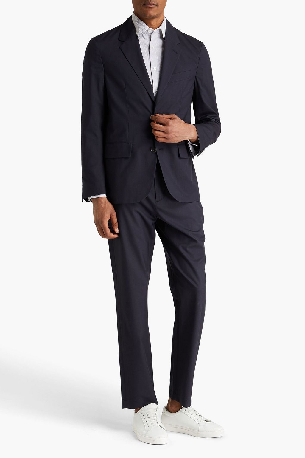DUNHILL Wool and silk-blend blazer