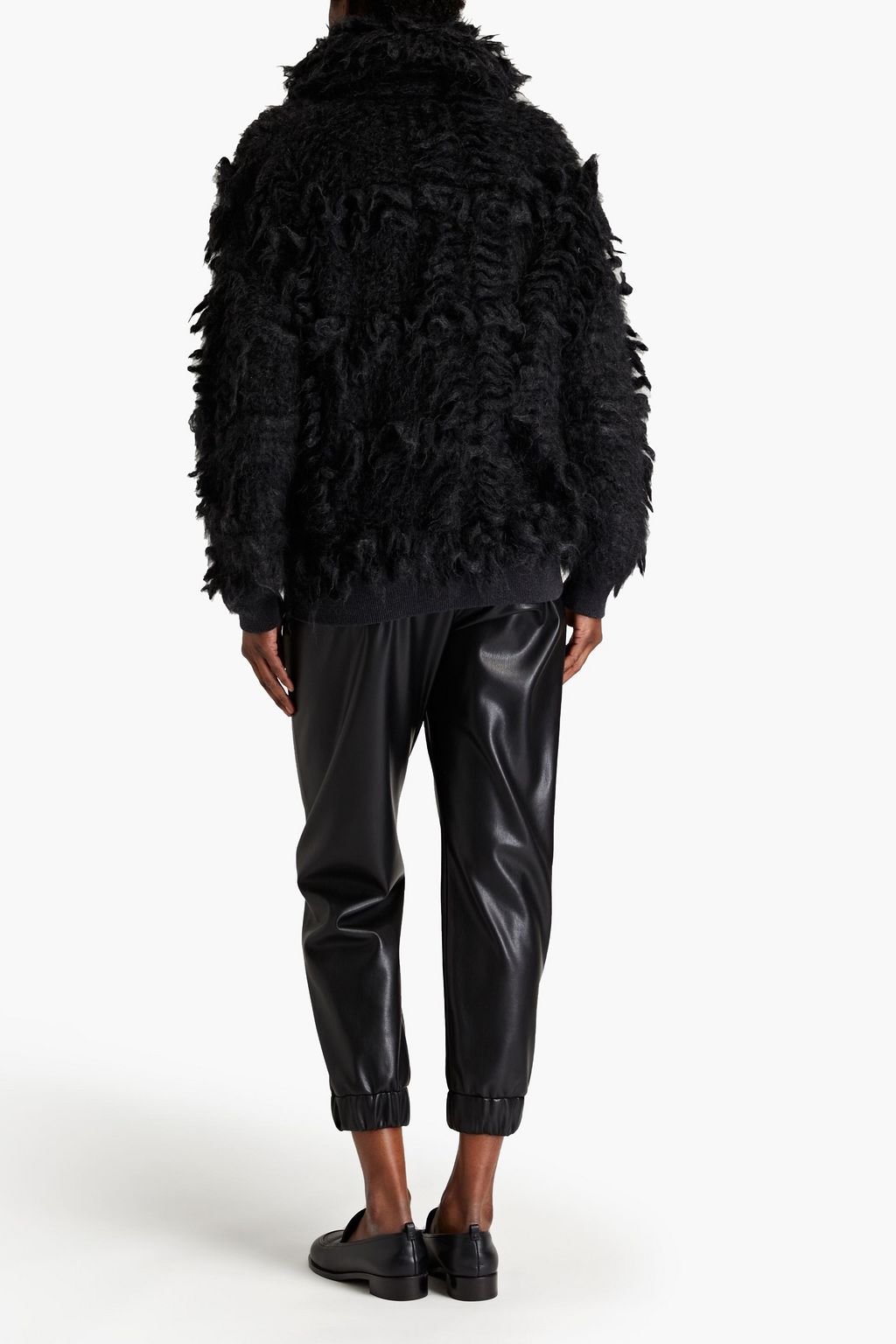 BRUNELLO CUCINELLI Mohairblend bomber jacket THE