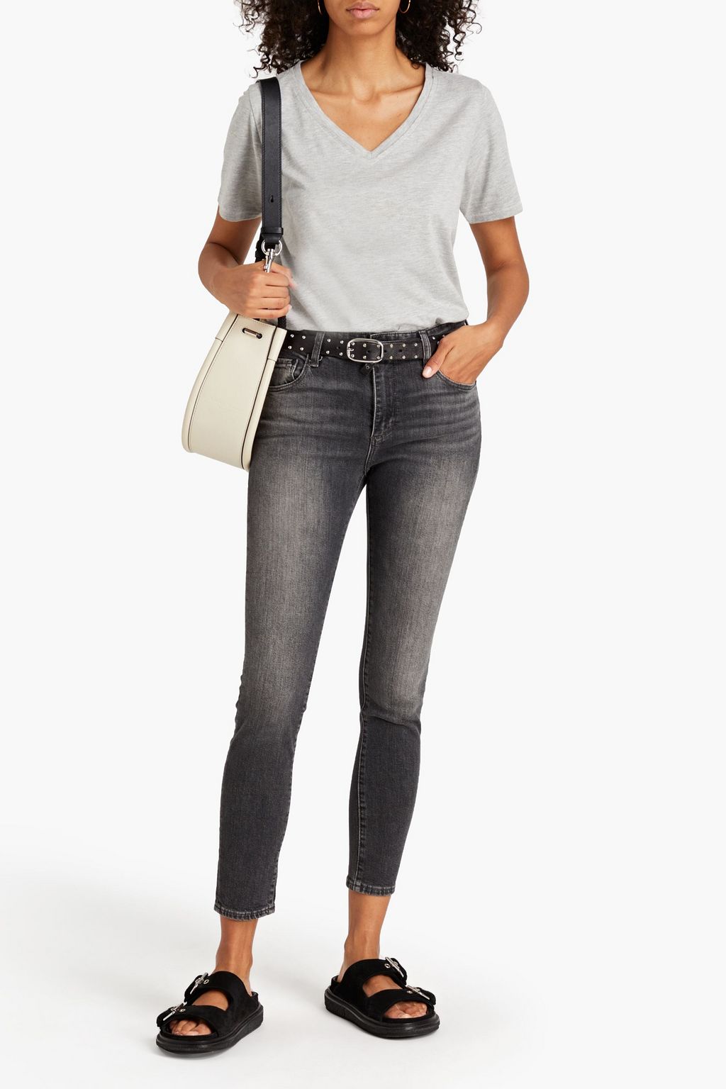 AG JEANS ミッドライズ スキニージーンズ