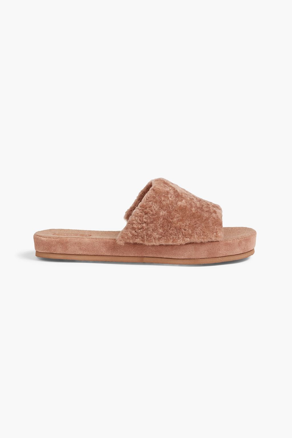 VINCE. Kenia shearling slides | Sale up to 70% off | THE OUTNET