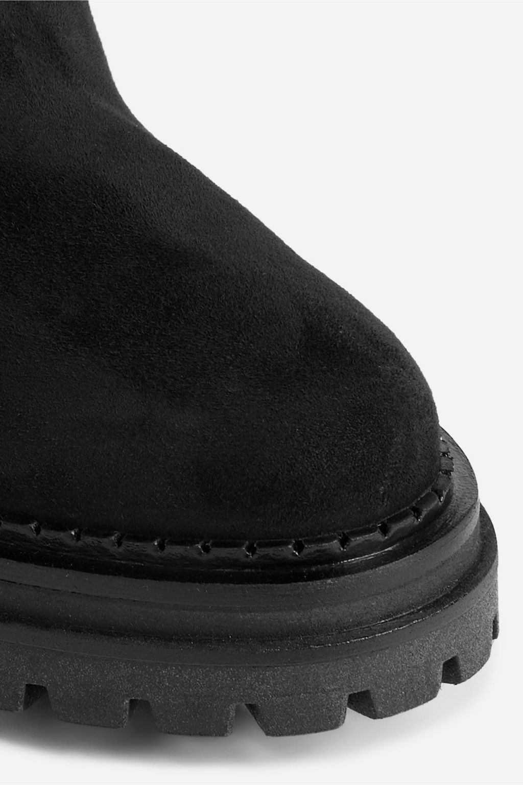 SERGIO ROSSI Motor 015 buckled suede ankle boots