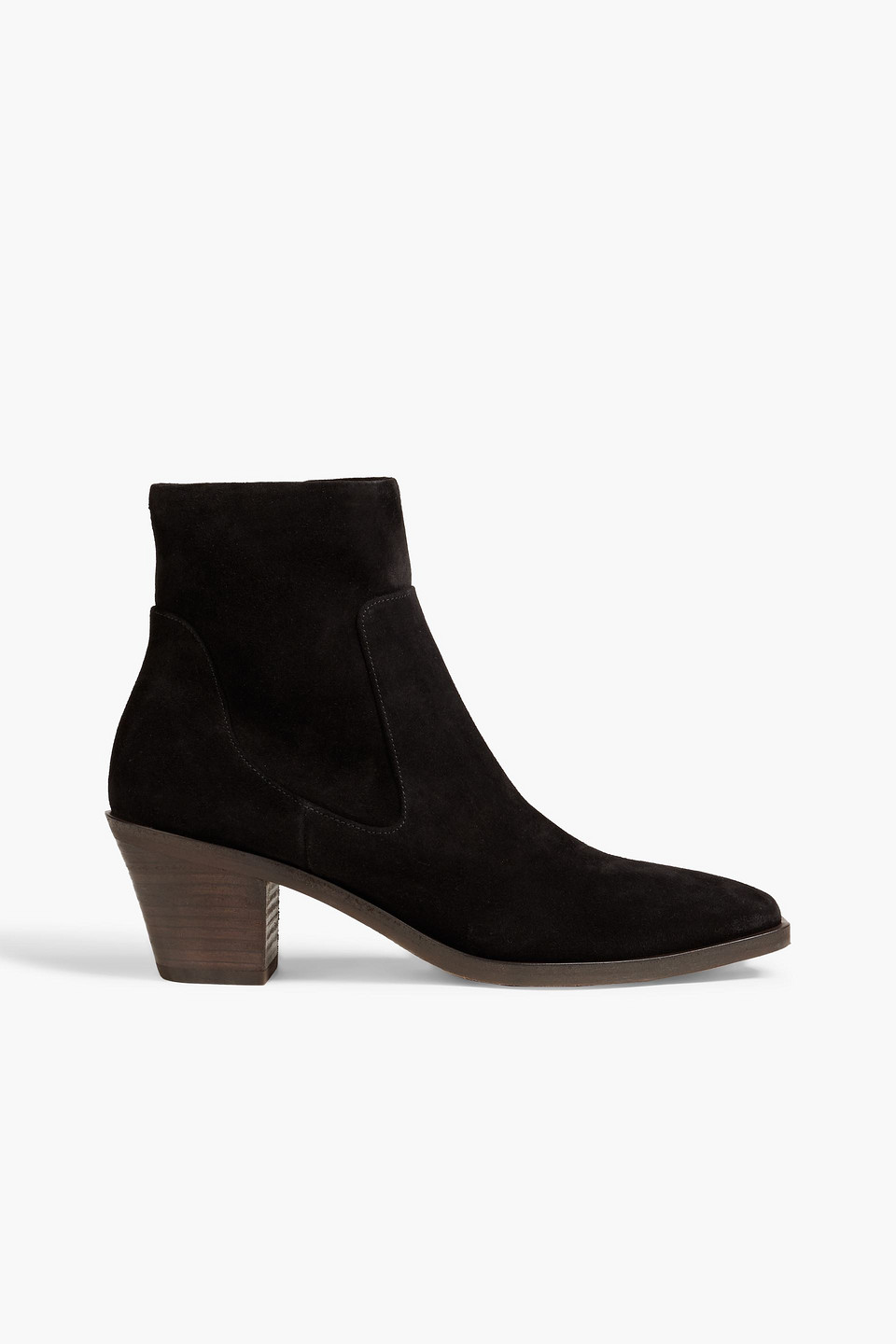 Rag & Bone Suede Axel Mid Boots In Black
