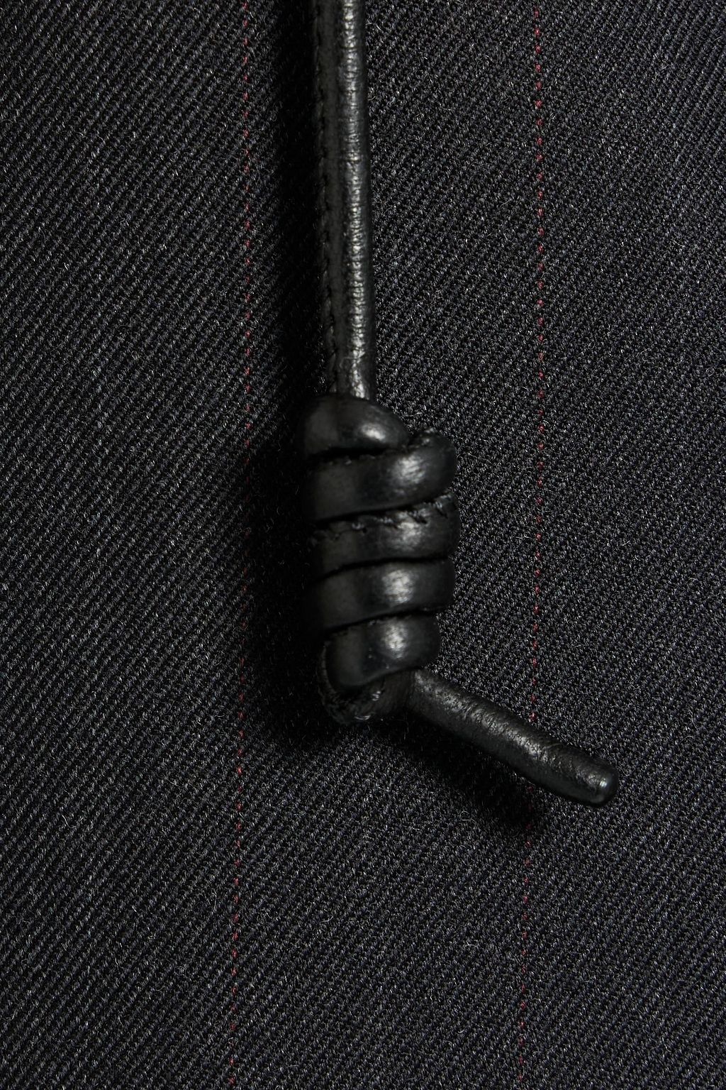 FERRAGAMO Pinstriped wool-twill blazer