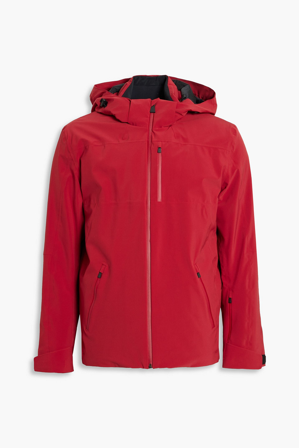 Aztech Capitol Peak Hooded Ski Jacket In Crimson