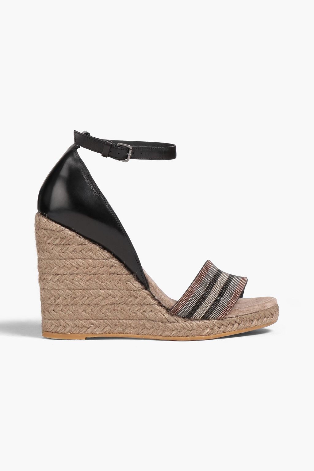 Black shop wedges sale