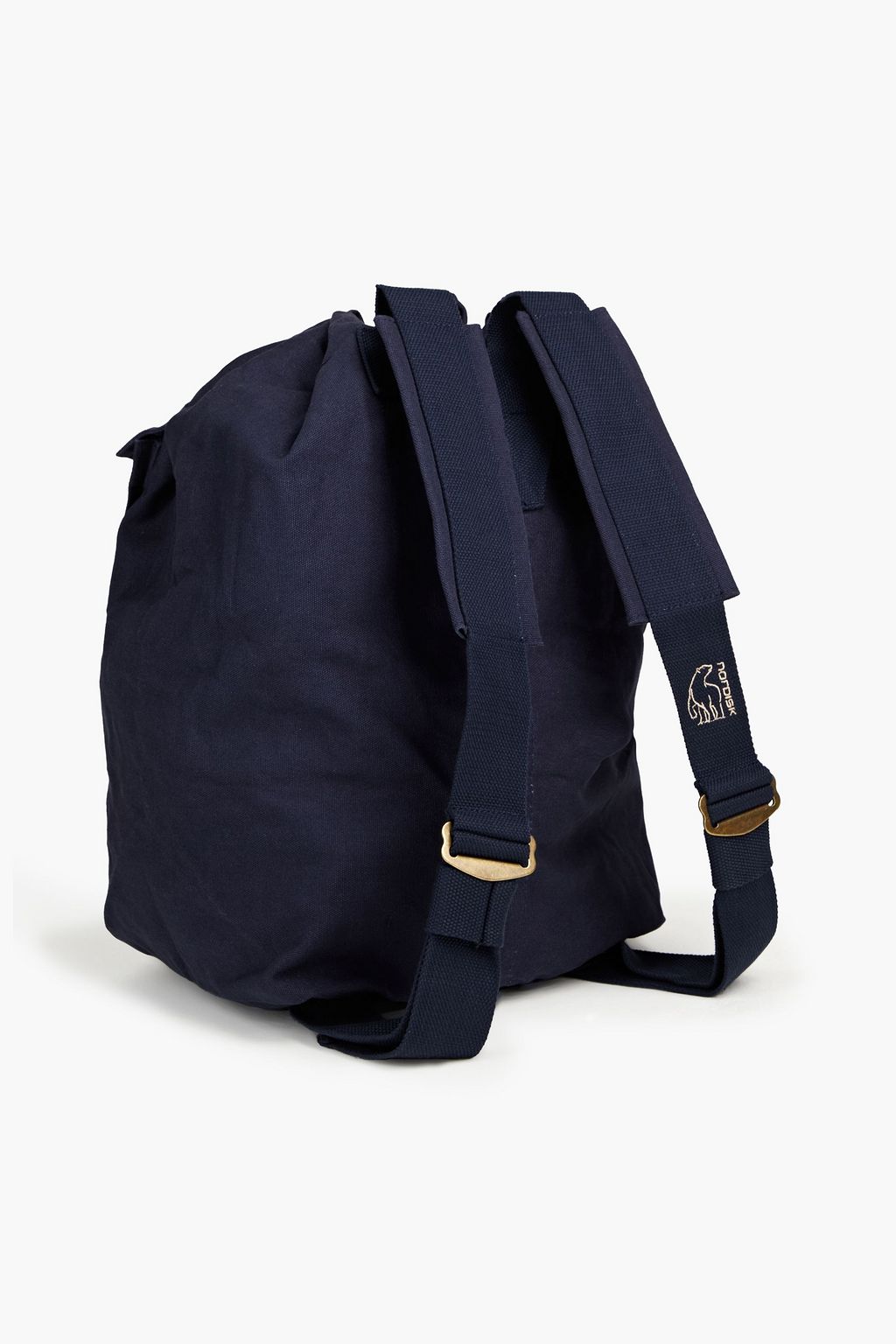 SAMSØE Φ SAMSØE Jackie embroidered cotton-canvas backpack