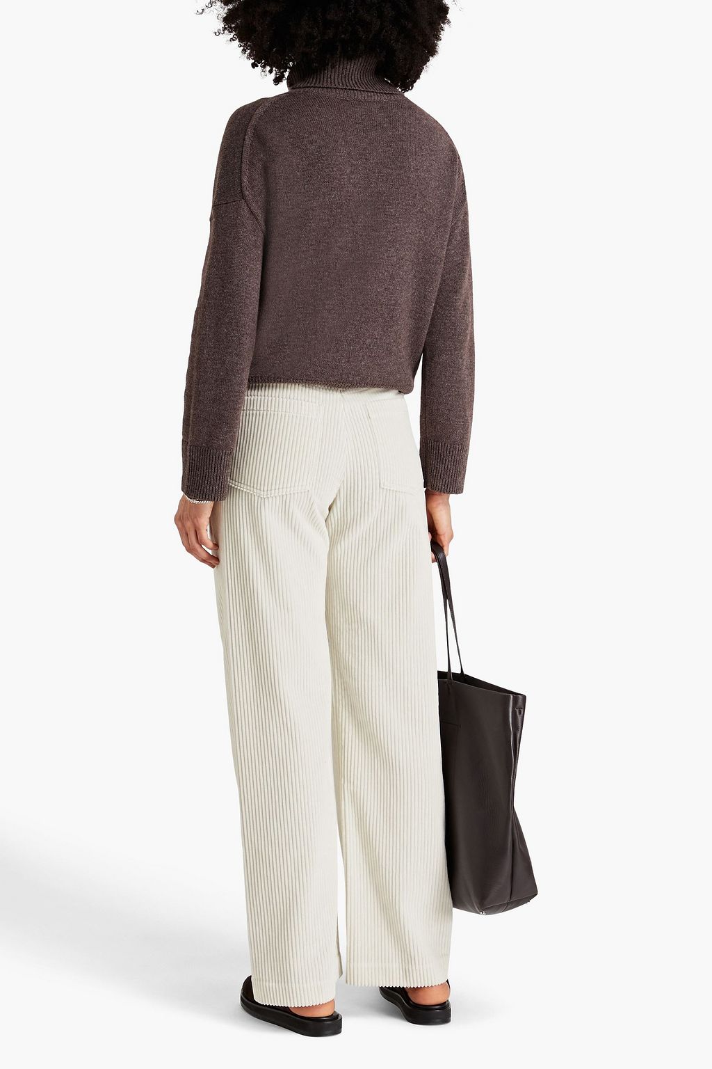 BRUNELLO CUCINELLI Cotton-corduroy wide-leg pants