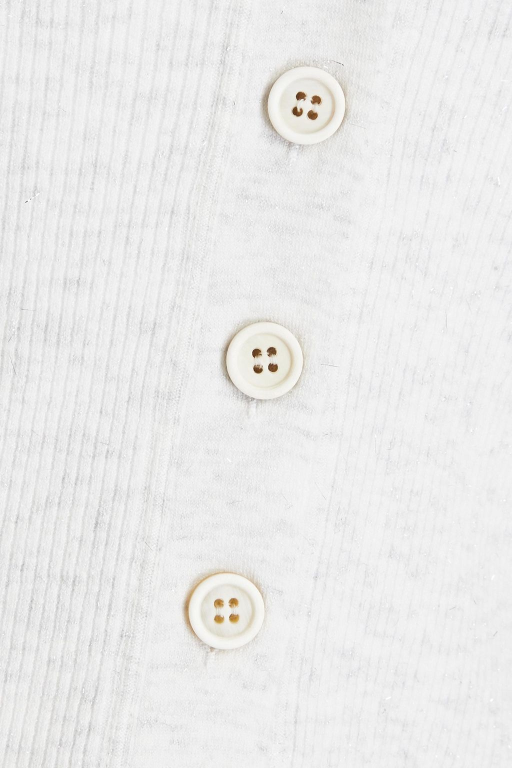 BRUNELLO CUCINELLI Cardigan aus Rippstrick in Metallic-Optik