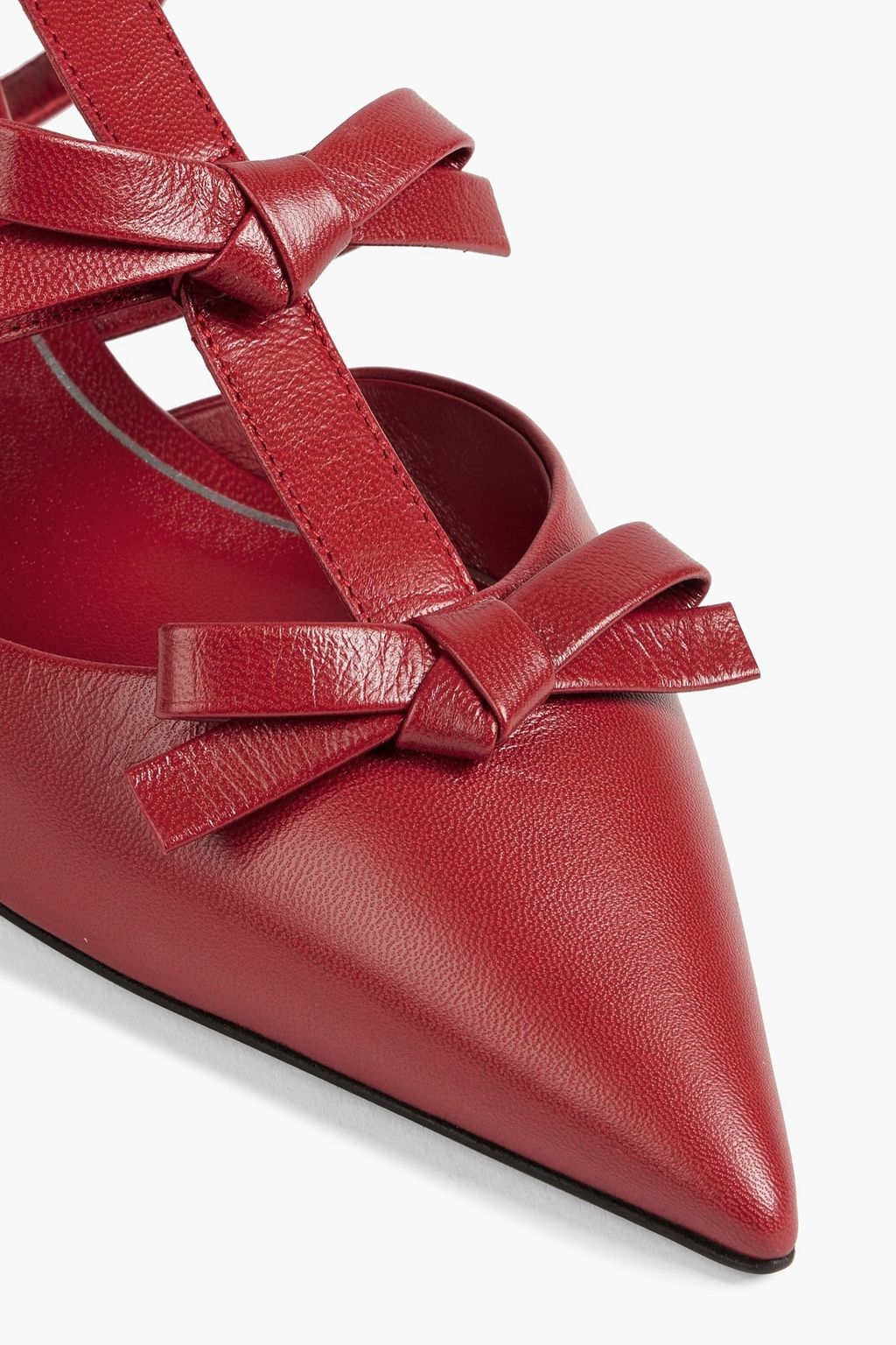 VALENTINO GARAVANI French Bows leather pumps