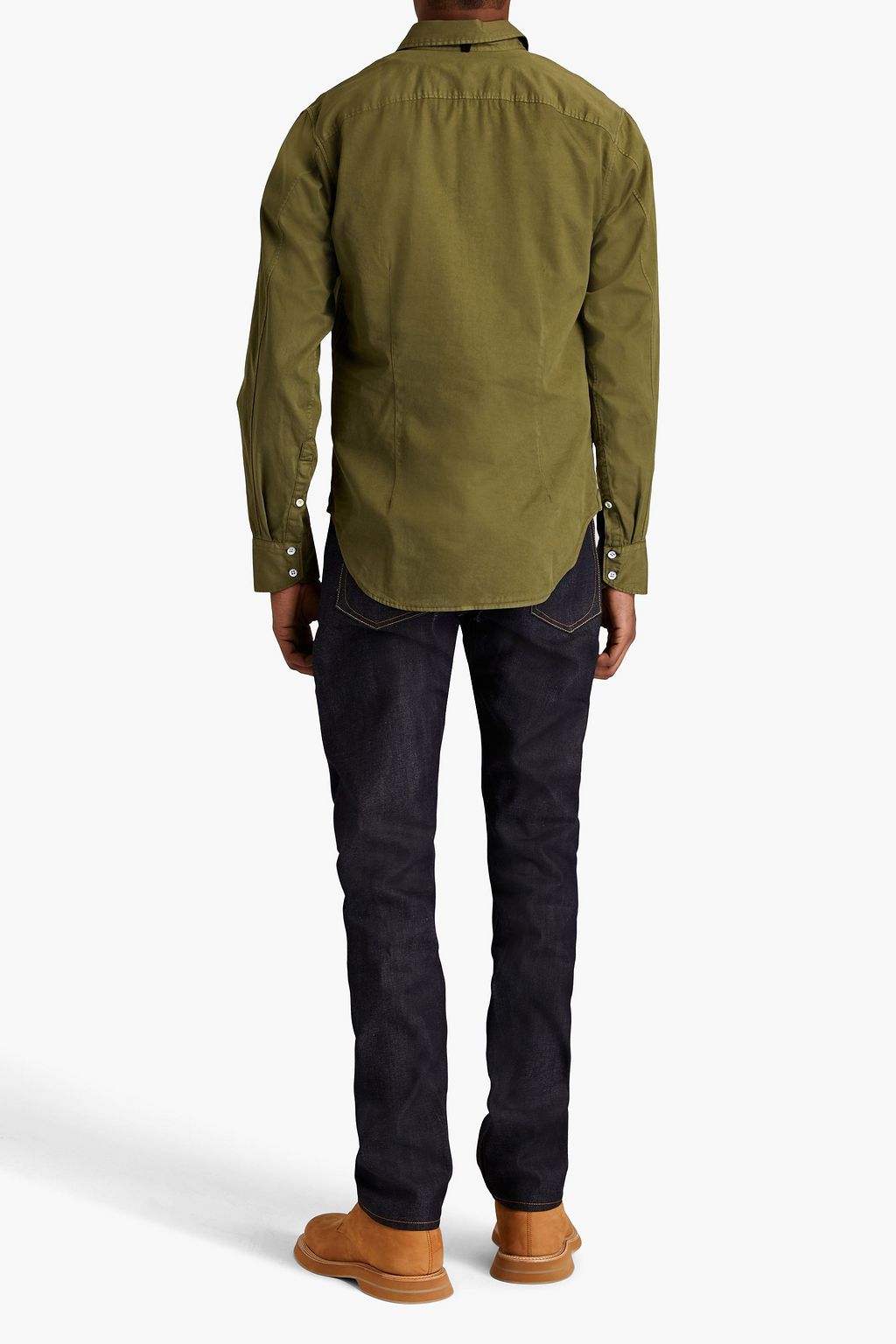 RAG & BONE Arrow cotton and Lyocell-blend twill shirt