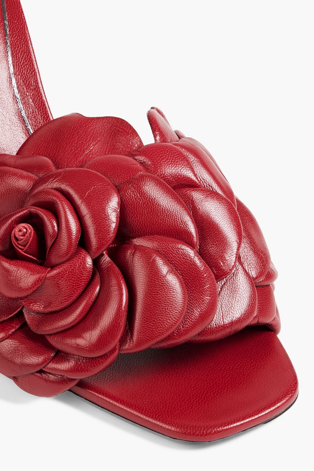 VALENTINO GARAVANI 03 로즈 에디션 아틀리에 가죽 뮬