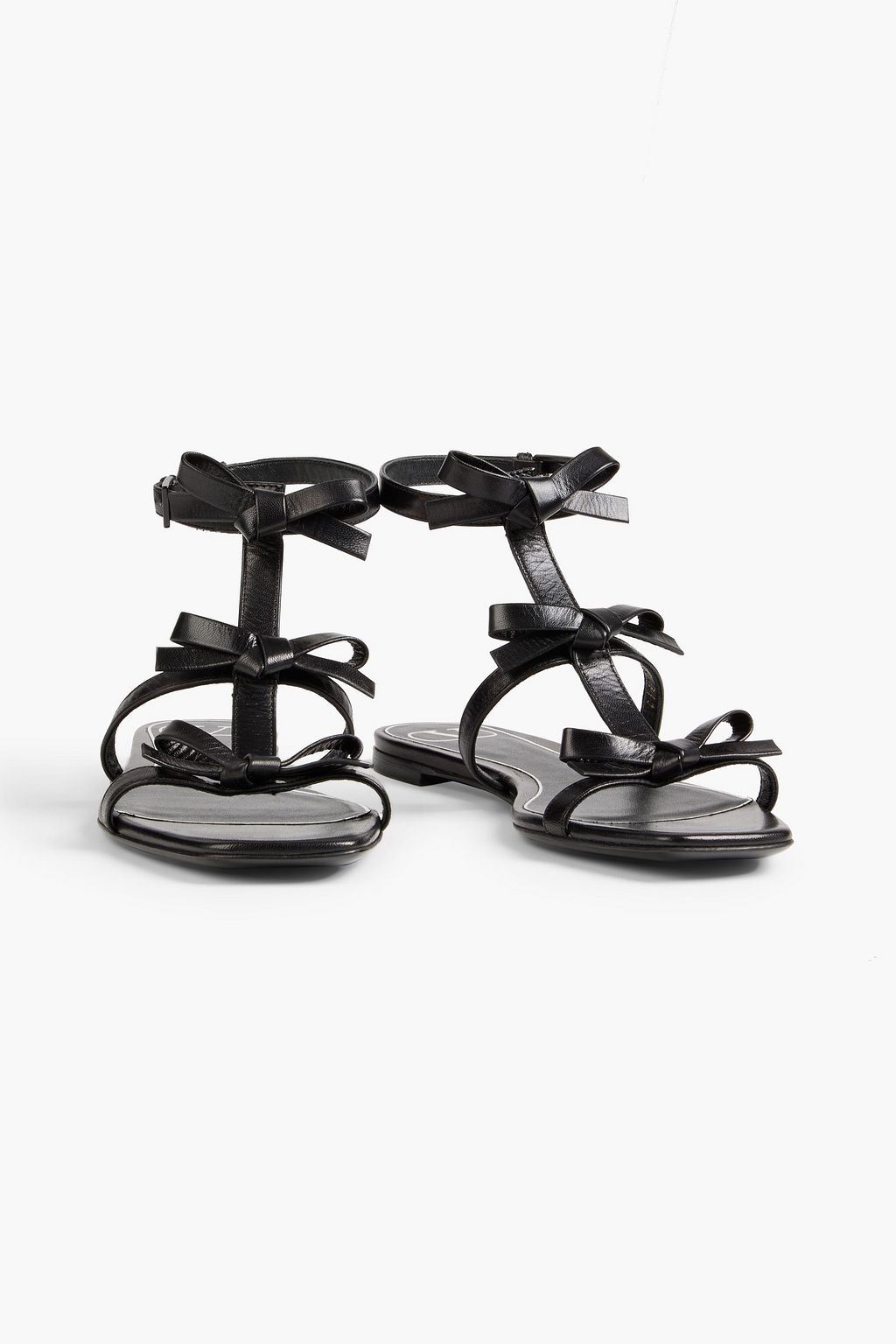VALENTINO GARAVANI French Bows leather sandals